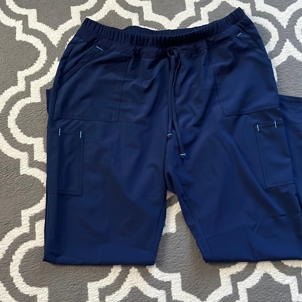 Navy Blue Scrub Bottoms